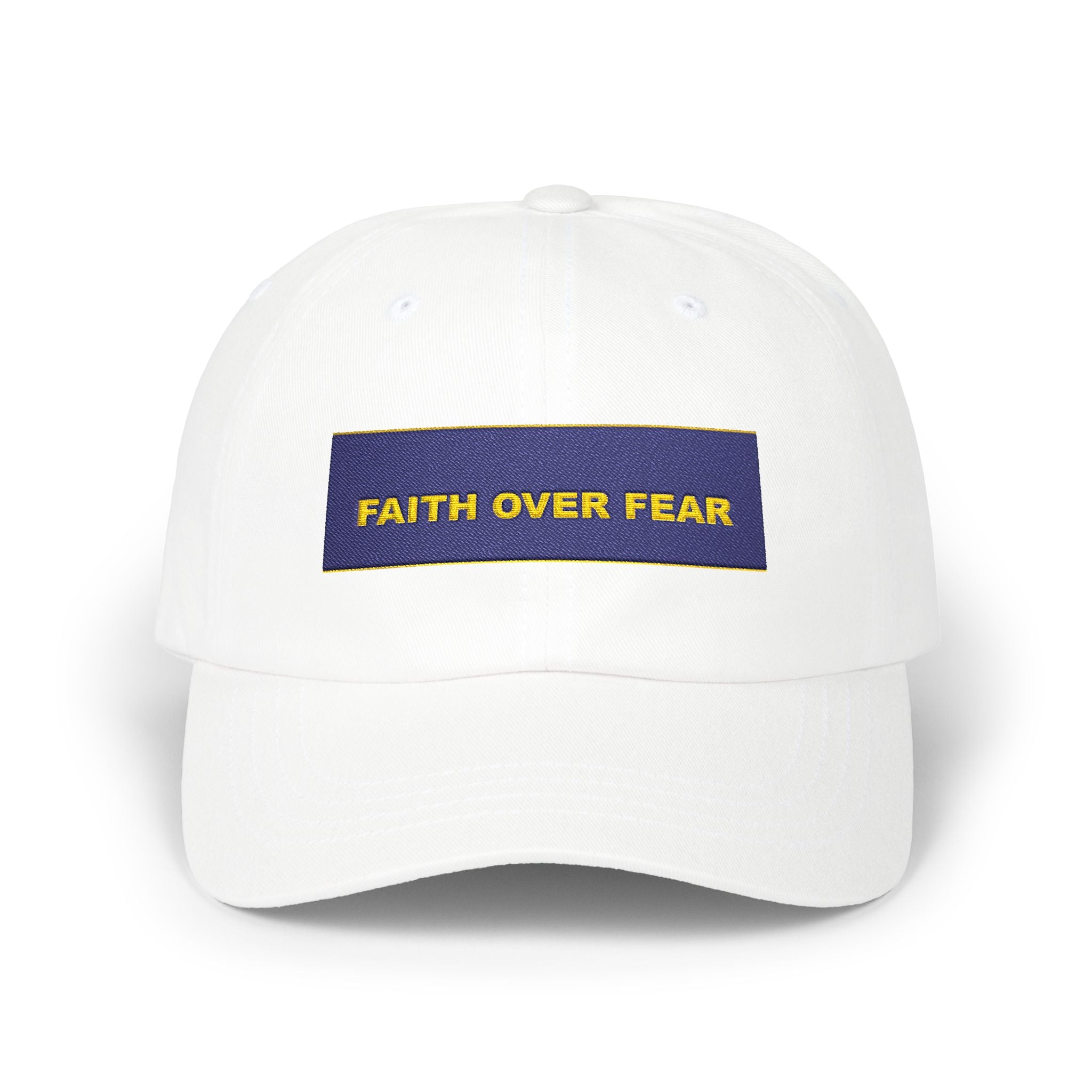 FAITH OVER FEAR — Patriot Dad Hat