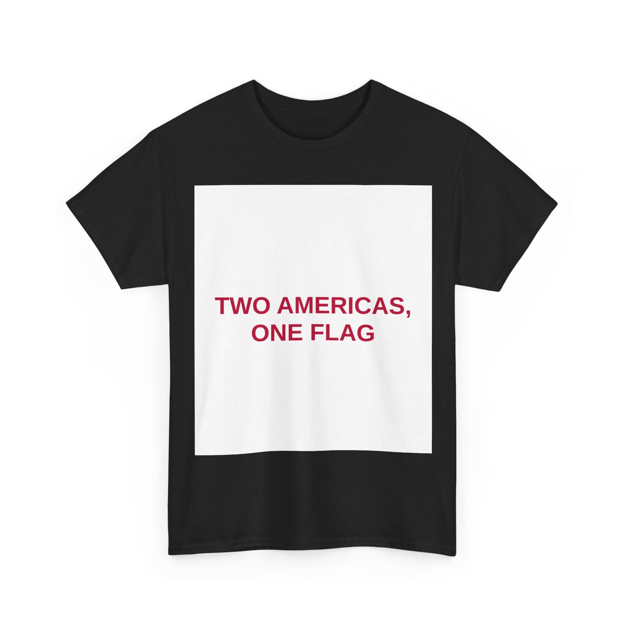 TWO AMERICAS, ONE FLAG — Patriot T-Shirt