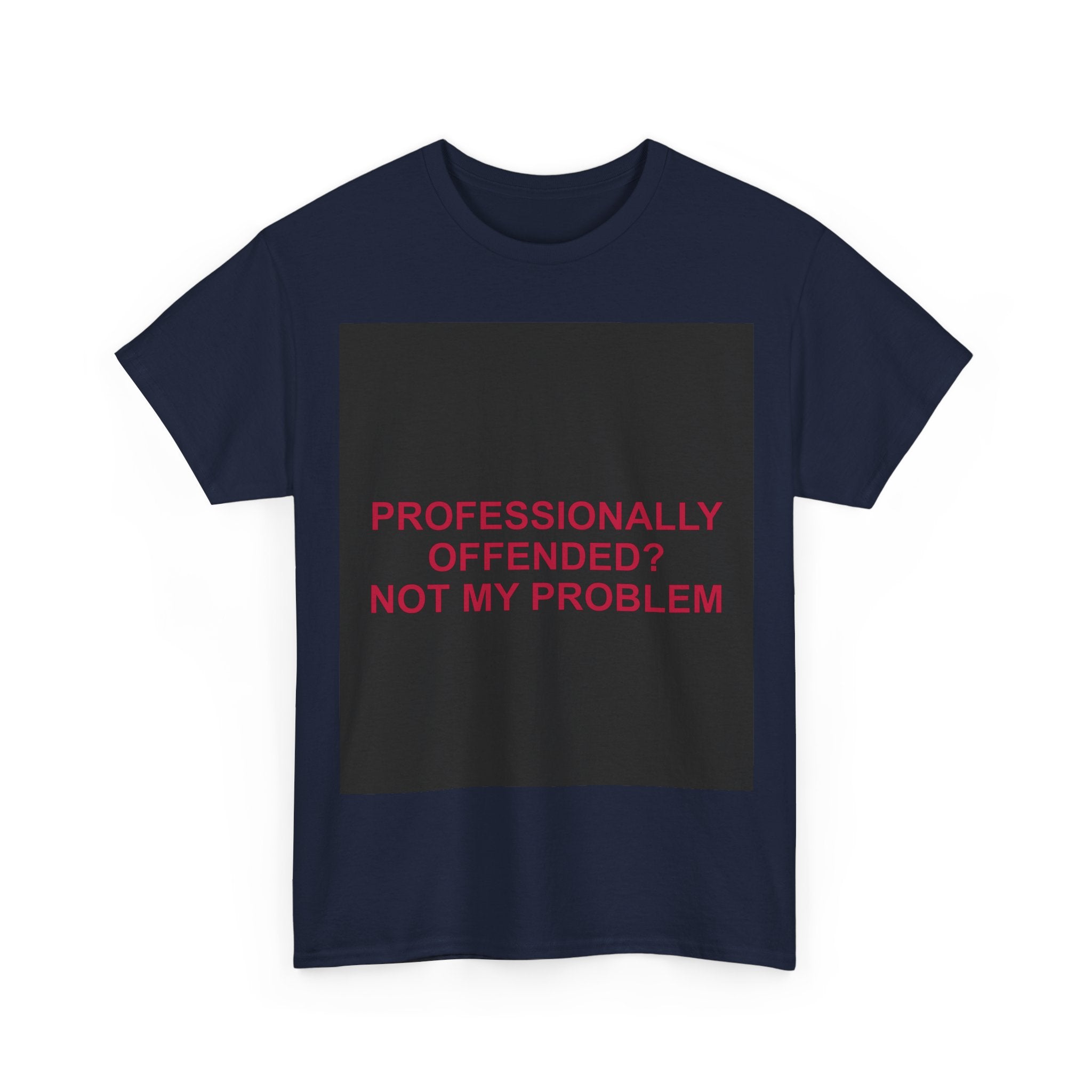 PROFESSIONALLY OFFENDED? NOT MY PROBLEM — Patriot T-Shirt