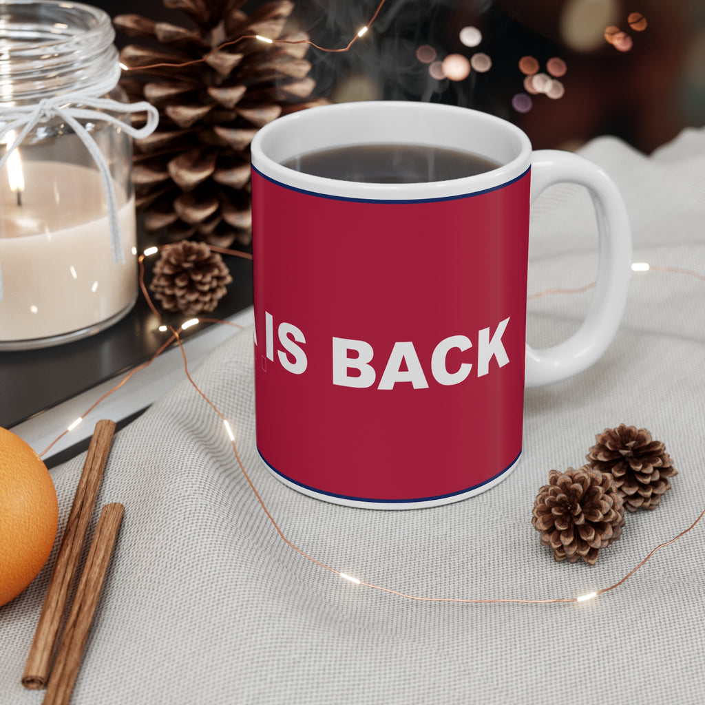 AMERICA IS BACK — Patriot Mug
