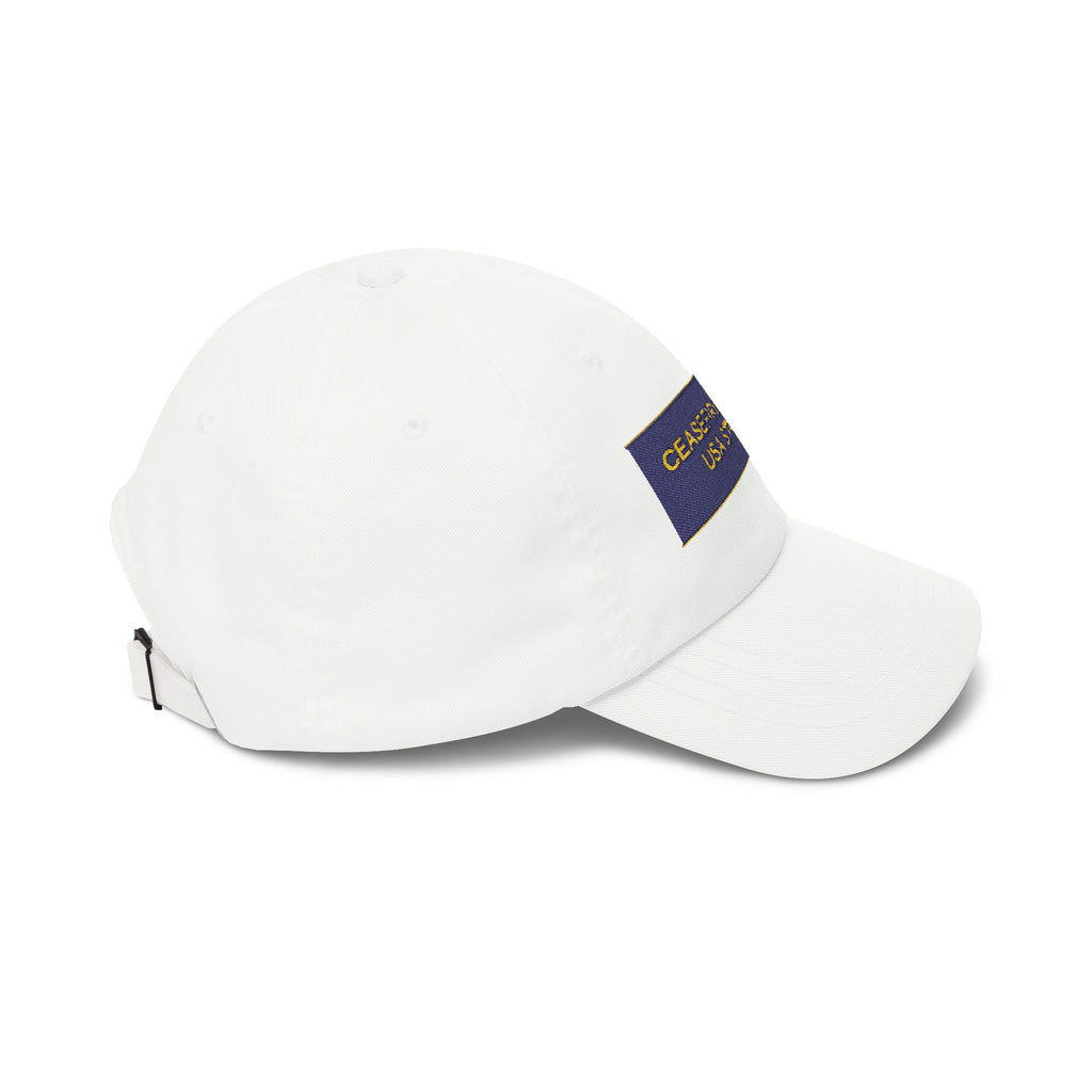 CEASEFIRE'S OVER, USA STRONG — Patriot Dad Hat
